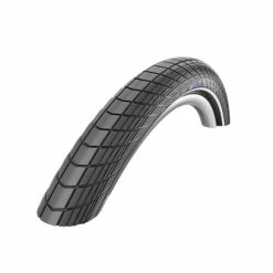 Schwalbe Big Apple Pneu - 28x2.00 Inch - K-Guard - Bandes Réfléchissantes - Noir