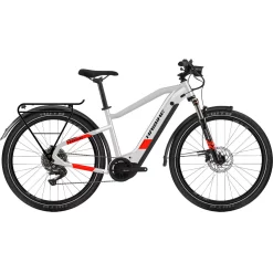Haibike Trekking 7 Hommes - Cool Grey / Red Matte