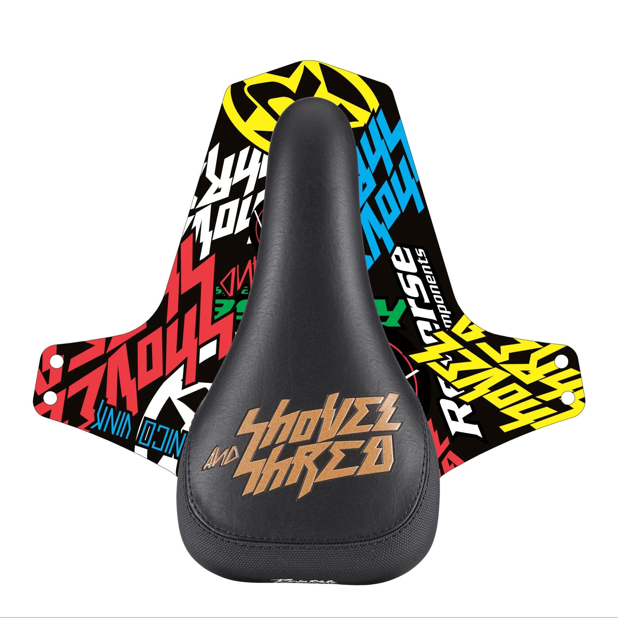 Reverse Selle Shovel & Shred - Noir/Cuivre 1 Reverse Selle Shovel & Shred - Noir/Cuivre