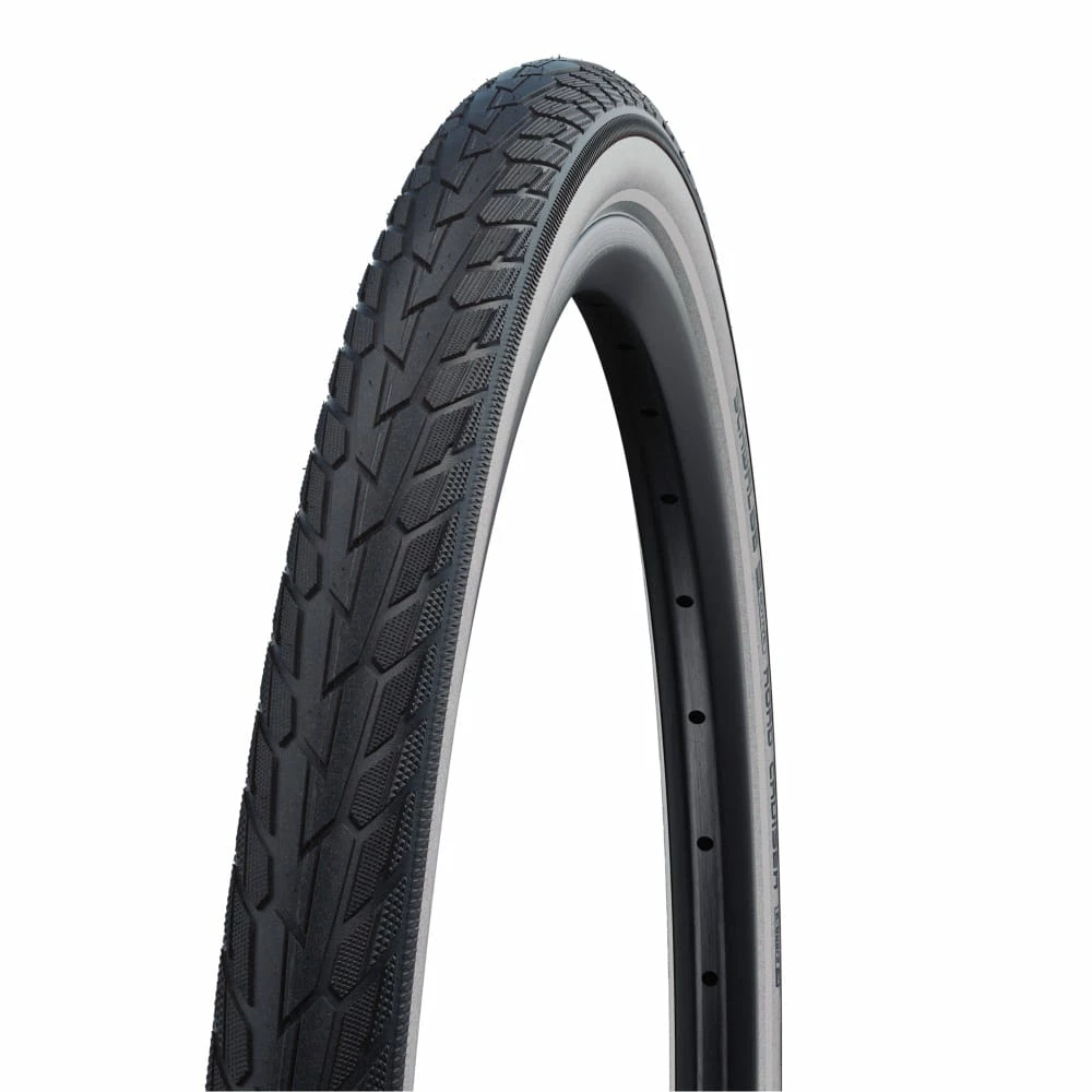 Schwalbe Pneu Road Cruiser - 20x1.75 Inch - K-Guard - GC - Whitewall 1 Schwalbe Pneu Road Cruiser - 20x1.75 Inch - K-Guard - GC - Whitewall
