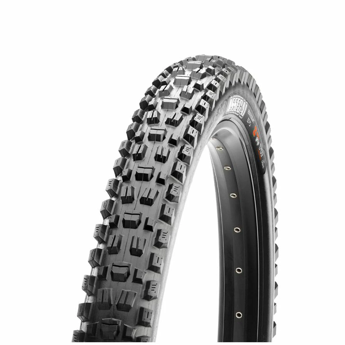 MAXXIS Pneu Pliable Assegai WT - 27.5x2.50 Pouces - 3C MaxxGrip DD TR 1 MAXXIS Pneu Pliable Assegai WT - 27.5x2.50 Pouces - 3C MaxxGrip DD TR