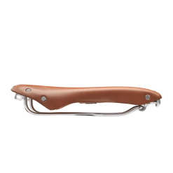 BROOKS Selle B15 Swallow Chrome - Noir