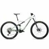 Orbea Rise M20 - 29 Pouces Fully E-Bike - Résine Blanche/vert Brouillard
