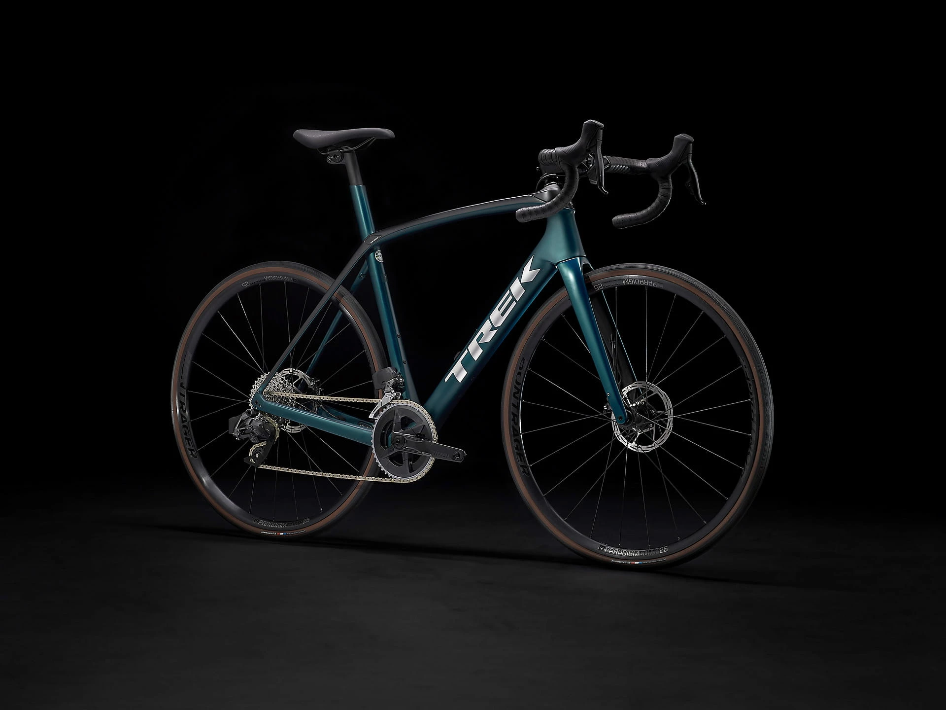 Domane SL 6 ETap Satin Dark Aquatic/Satin Trek Black 2 Domane SL 6 ETap Satin Dark Aquatic/Satin Trek Black – Image 2