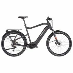Haibike Trekking 6 Hommes - Matte Black Red Reflex