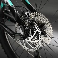 Haibike AllMtn 1 VTT Tout Terrain - Aquamarine / Black -Vélos de Route Soldes Haibike MY21 Detail Rear AllMtn 1 aquamarine