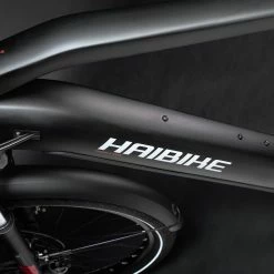 Haibike Trekking 6 Hommes - Matte Black Red Reflex -Vélos de Route Soldes Haibike MY22 Detail Battery Trekking 6 HIGH black