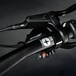 Haibike ALLTRACK Kids MTB Hardtail - Gloss Lime Crystal Red -Vélos de Route Soldes Haibike MY22 Detail Brakes AllTrack Kids