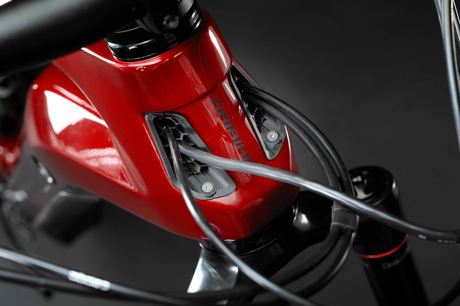 Haibike AllMtn CF 12 MTB Fully - Gloss Matte Dyn Red Black 7 Haibike AllMtn CF 12 MTB Fully - Gloss Matte Dyn Red Black – Image 7