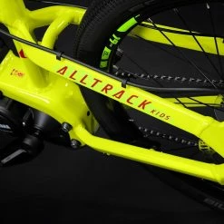 Haibike ALLTRACK Kids MTB Hardtail - Gloss Lime Crystal Red -Vélos de Route Soldes Haibike MY22 Detail Rear AllTrack Kids