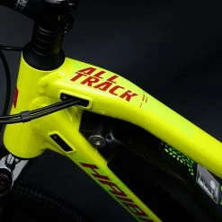 Haibike ALLTRACK Kids MTB Hardtail - Gloss Lime Crystal Red -Vélos de Route Soldes Haibike MY22 Detail Top Tube AllTrack Kids