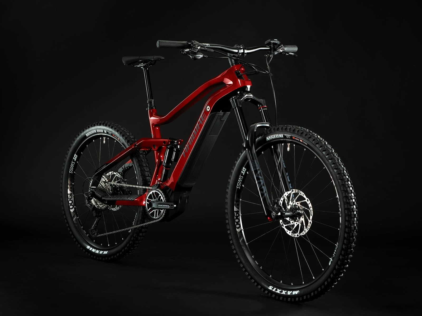Haibike AllMtn CF 12 MTB Fully - Gloss Matte Dyn Red Black 2 Haibike AllMtn CF 12 MTB Fully - Gloss Matte Dyn Red Black – Image 2