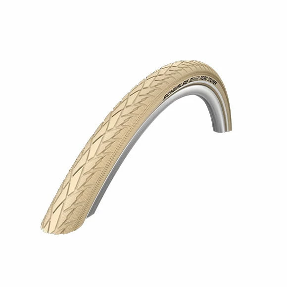 Schwalbe Pneu Road Cruiser - 28x1.60 Inch - K-Guard - SBC - Bandes Réfléchissantes - Beige 1 Schwalbe Pneu Road Cruiser - 28x1.60 Inch - K-Guard - SBC - Bandes Réfléchissantes - Beige