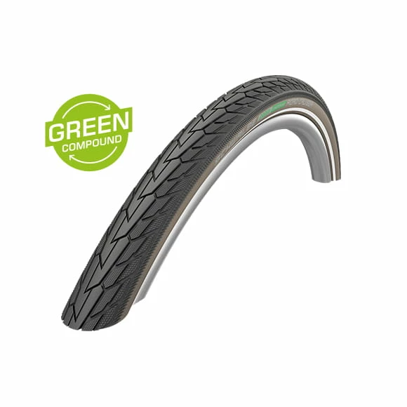 Schwalbe Pneu Road Cruiser - 28x1,60 Pouces - K-Guard - GC - Bandes Réfléchissantes - Noir/café 1 Schwalbe Pneu Road Cruiser - 28x1,60 Pouces - K-Guard - GC - Bandes Réfléchissantes - Noir/café