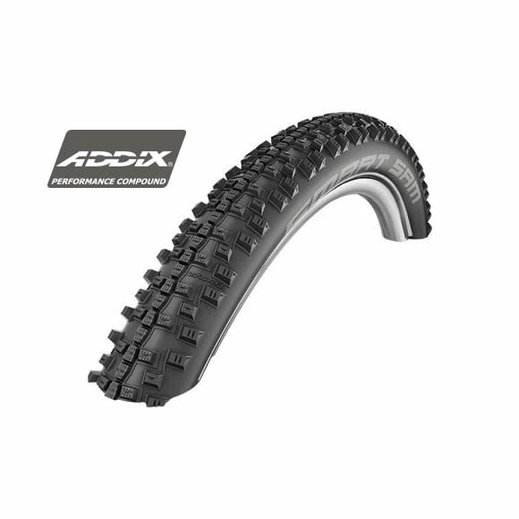Schwalbe Pneu Smart Sam - 28x1.40 Inch - LiteSkin - Addix Performance - Bandes Réfléchissantes 1 Schwalbe Pneu Smart Sam - 28x1.40 Inch - LiteSkin - Addix Performance - Bandes Réfléchissantes