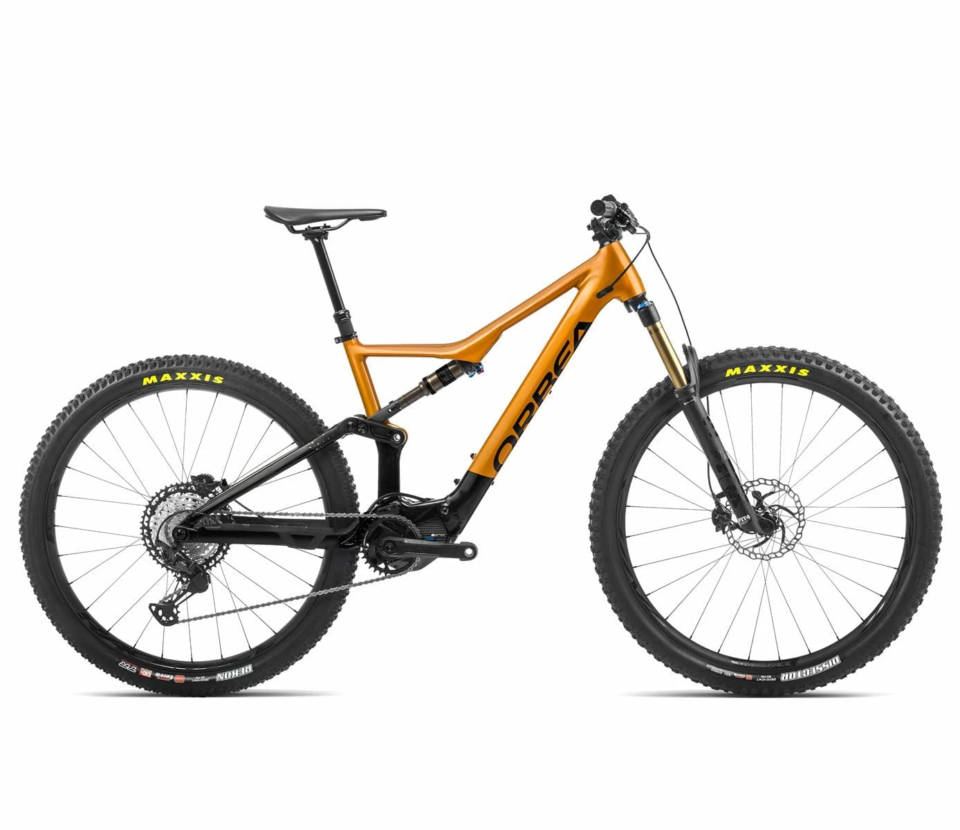 Orbea RISE H10 Leo Orange-Black (Gloss) 1 Orbea RISE H10 Leo Orange-Black (Gloss)