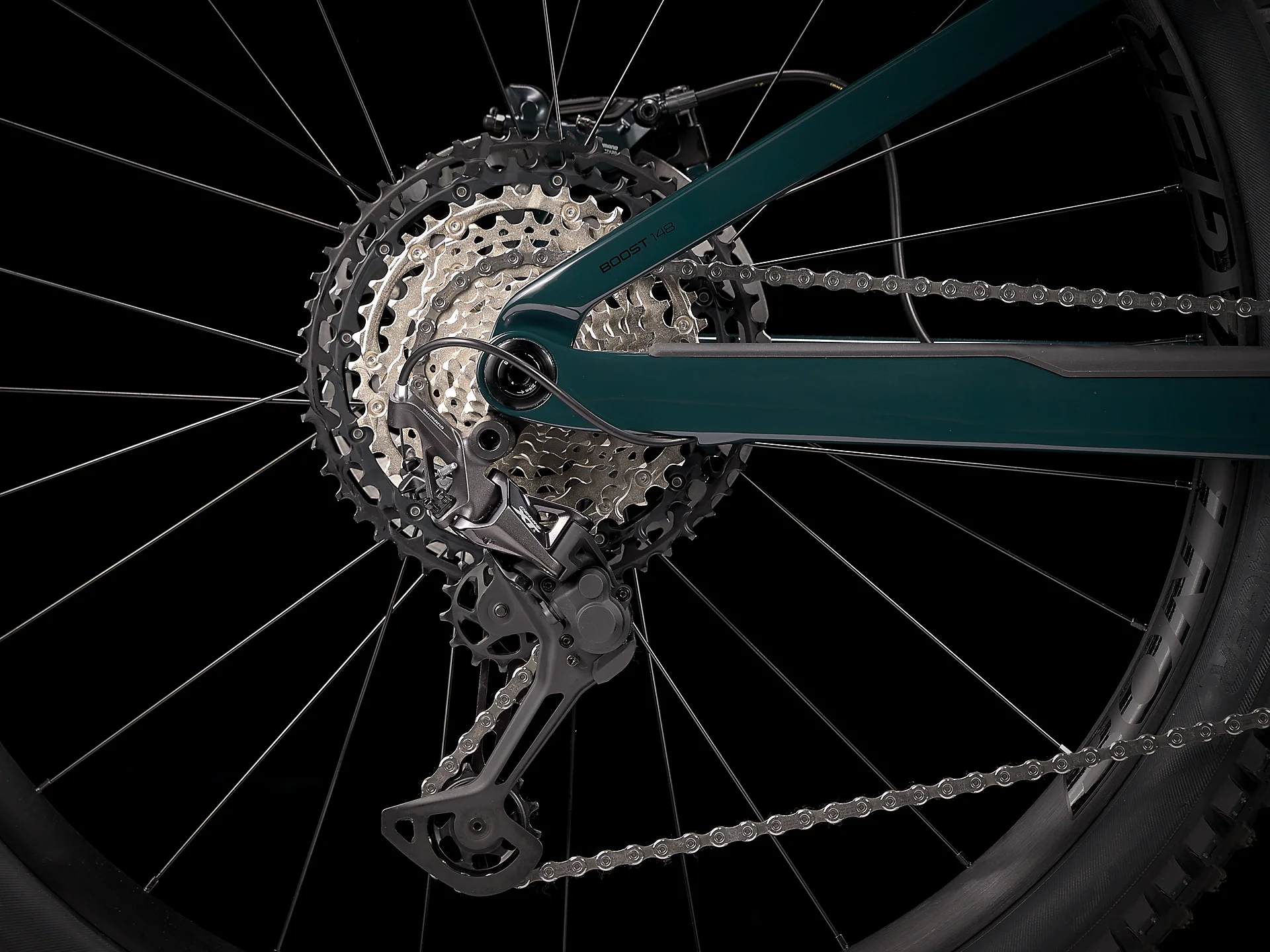 Trek Rail 9.8 XT Teal/Nautical Navy 10 Trek Rail 9.8 XT Teal/Nautical Navy – Image 10