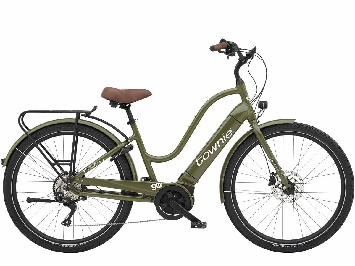 Electra Townie Path Go ! 10D Step-Thru Olive 1 Electra Townie Path Go ! 10D Step-Thru Olive