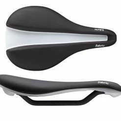 Fabric Selle Line-S Flat Pro - Noir / Blanc