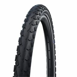 Schwalbe Pneu Land Cruiser Plus - 28x2.00 Inch - PunctureGuard - Bandes Réfléchissantes - Noir