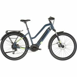 Haibike Trekking 5 Femme - Blue / Canary