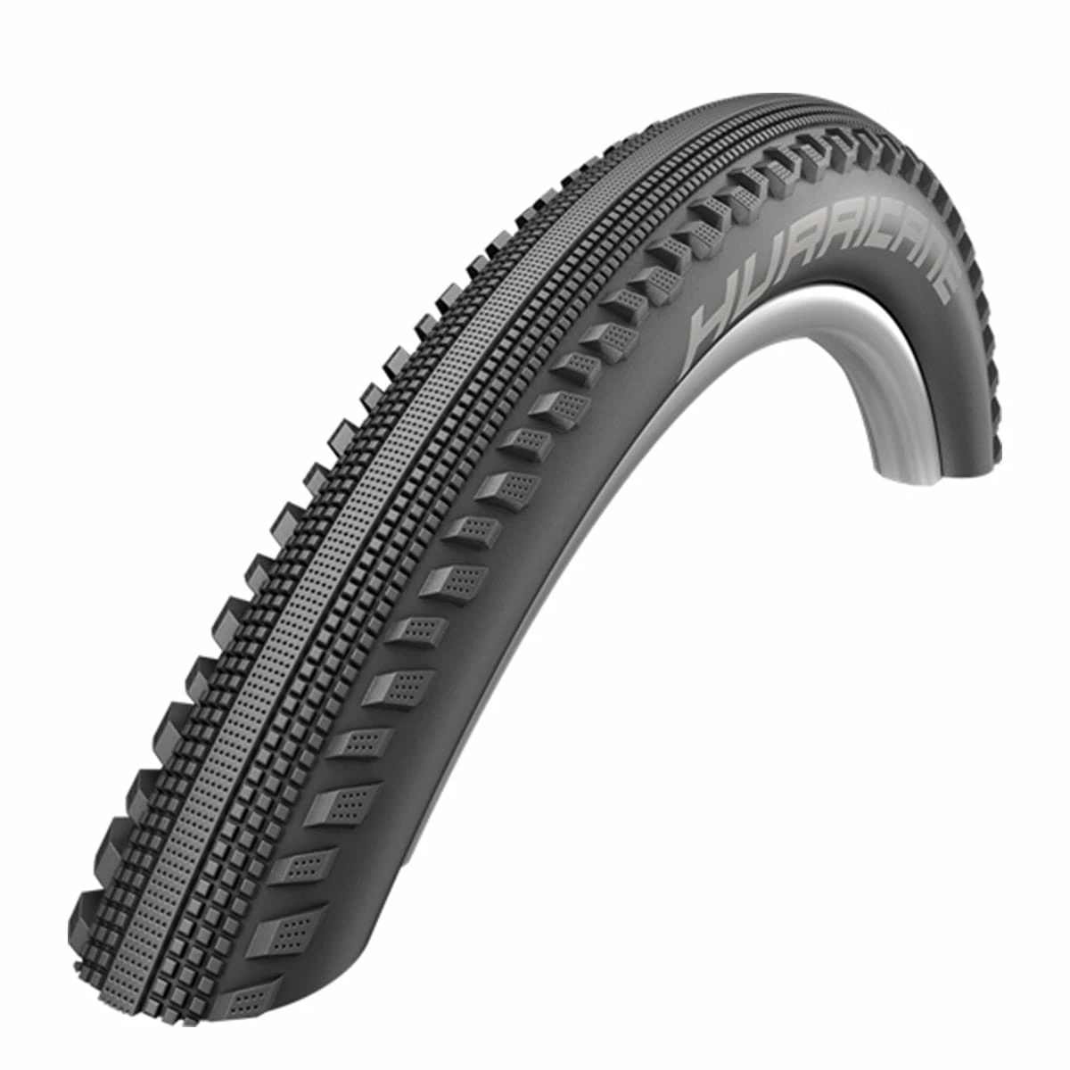 Schwalbe Hurricane 28x1.60 Pouces - Noir/Reflex 1 Schwalbe Hurricane 28x1.60 Pouces - Noir/Reflex