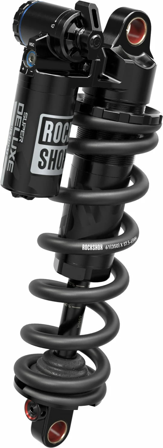 Rock-shox Super Deluxe Ultimate Coil DHRC2, 225x75 Mm Standard/Trunnion - Noir 1 Rock-shox Super Deluxe Ultimate Coil DHRC2, 225x75 Mm Standard/Trunnion - Noir