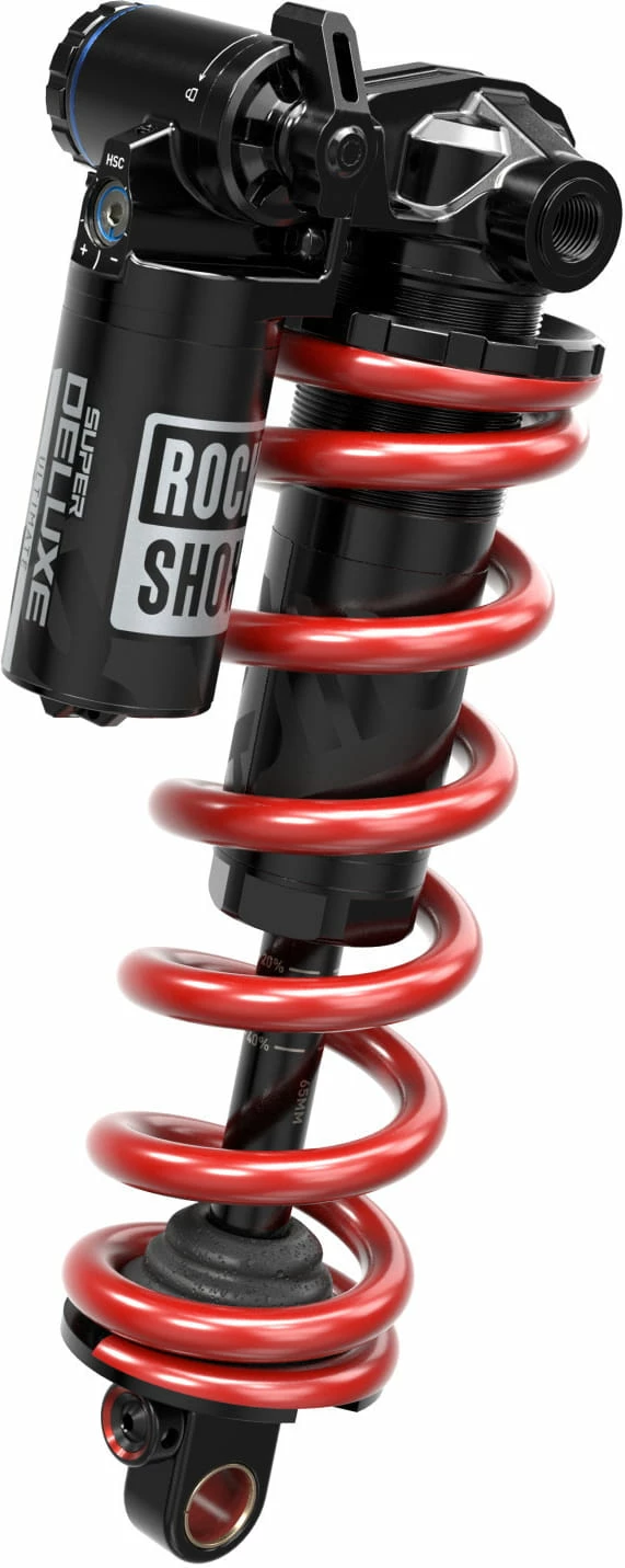 Rock-shox Super Deluxe Ultimate Coil RC2T, 205x60 Mm Standard/Trunnion - Noir 1 Rock-shox Super Deluxe Ultimate Coil RC2T, 205x60 Mm Standard/Trunnion - Noir