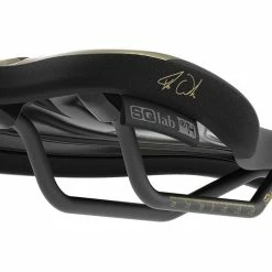 Sqlab 611 Ergowave Fabio Wibmer - Selle - S - Tube - Noir/Doré -Vélos de Route Soldes sqlab sattel 611 ergowave fabio wibmer PT05