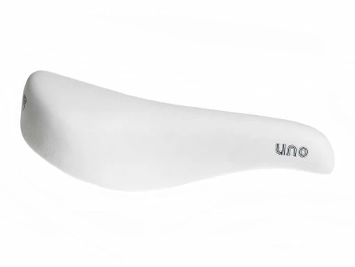 BLB Brick Lane Bikes Uno Vintage Saddle Vegan Microfibre - Blanc -Vélos de Route Soldes uno vintage sattel vegan microfibre weiss 179374