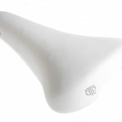 BLB Brick Lane Bikes Uno Vintage Saddle Vegan Microfibre - Blanc -Vélos de Route Soldes uno vintage sattel vegan microfibre weiss 179378