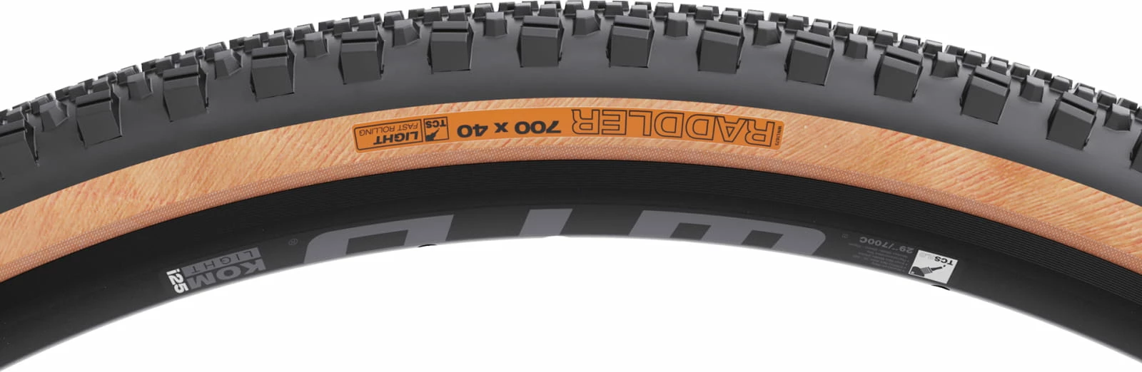 Wtb Raddler TCS - Noir/Beige 3 Wtb Raddler TCS - Noir/Beige – Image 3